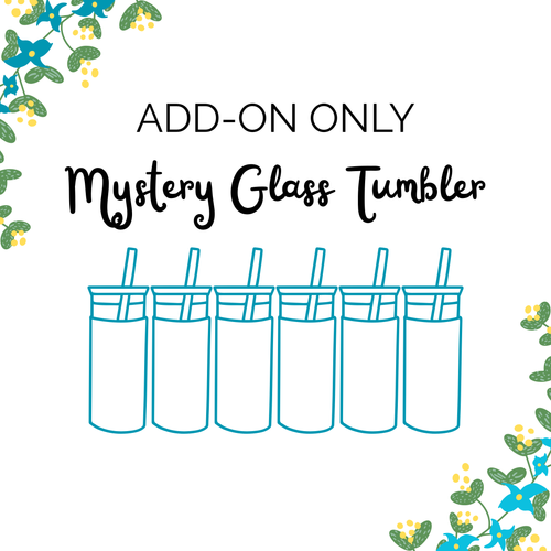 *ADD ON ONLY* Mystery Glass Tumbler